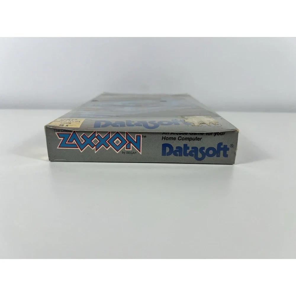 The Official ZAXXON by SEGA/DataSoft for Apple II+ IIe computers 1983